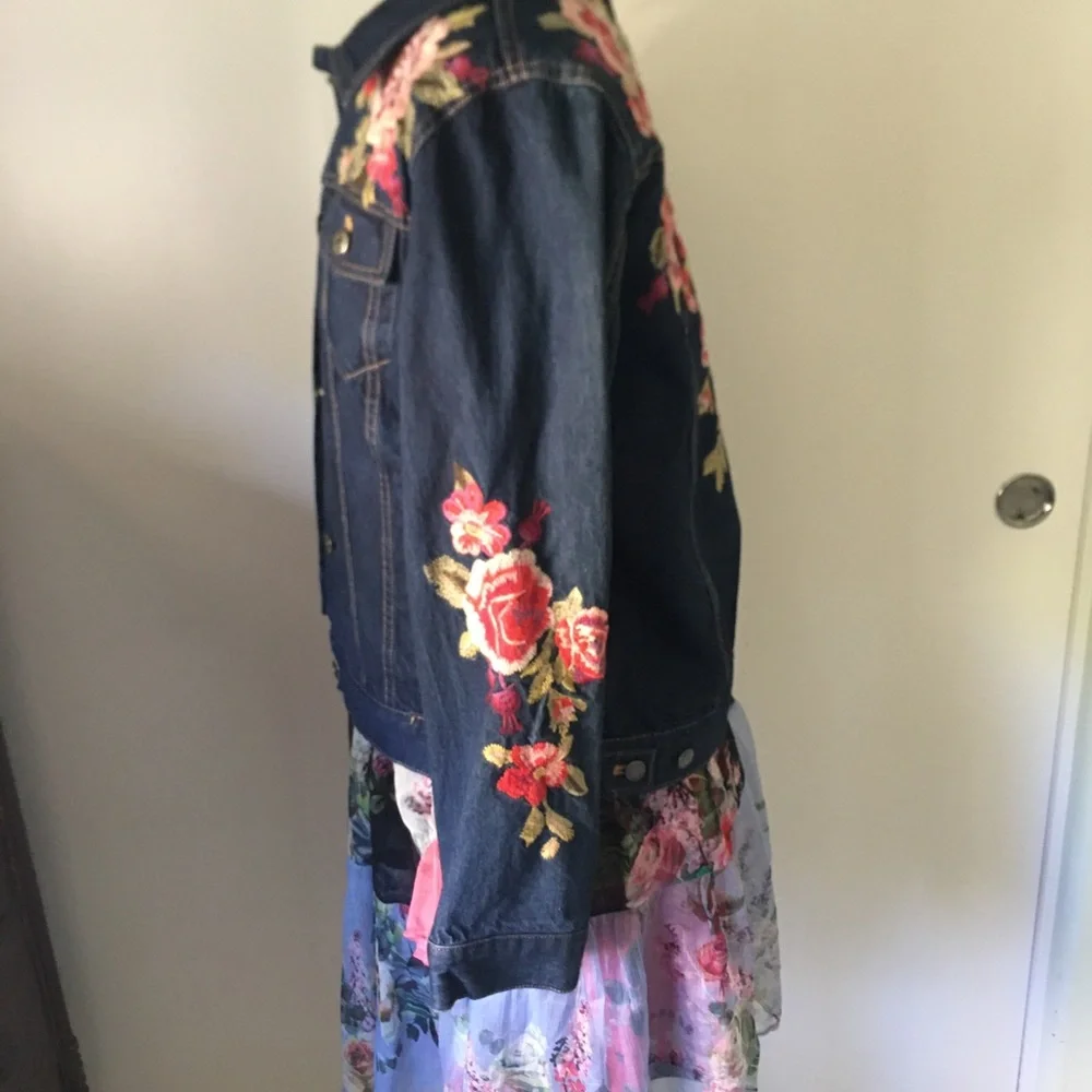 Johnny Was Adore Silk Mini Dress NWOT SIZE S - Picture 14 of 14